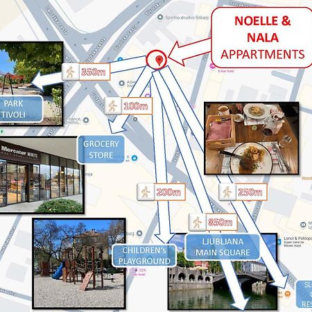 Noelle Apartment Λιουμπλιάνα Εξωτερικό φωτογραφία